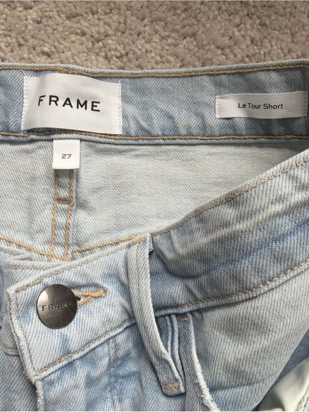 Frame Denim Women’s Le Tour Short Size 27